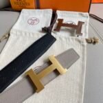 Hermes Leather Belts 1:1 Mirror Version - Image 7