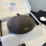 CHANEL Classic Wool Blend Beret Hat