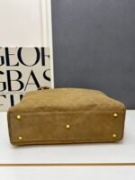 CHANEL 1S3273 Suede Calfskin Bowling Tote Bag - Image 16