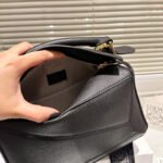 Loewe Puzzle Bag Handbag Shouder Bag Small Size With Cavans Strap - Image 14