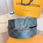 Louis Vuitton LV Leather Belts 1:1 Mirror Version