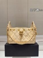 Chanel 25S Caviar Grain Hobo Bag