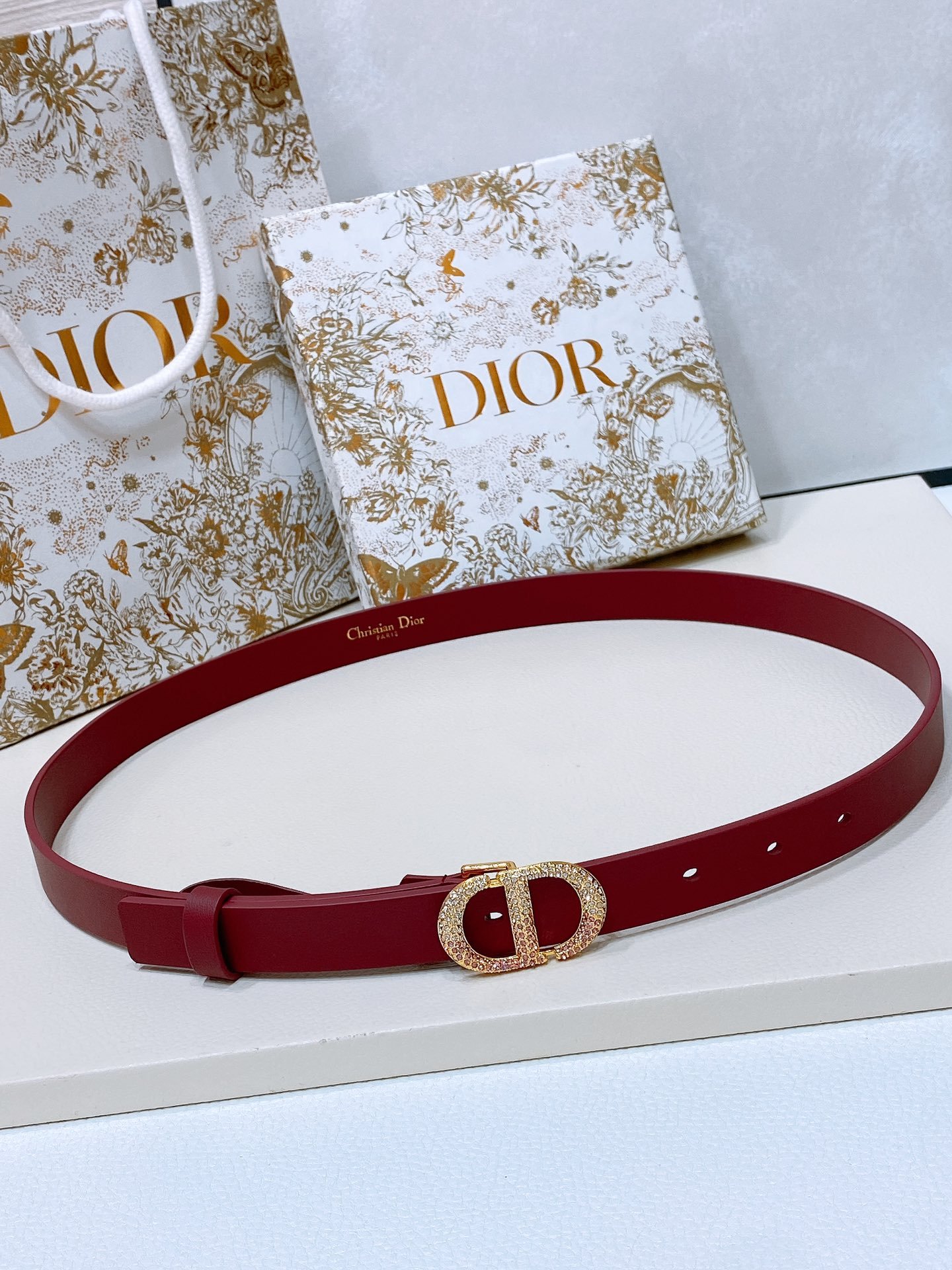 08FDAD59-C724-3252-F8AC-8A5D5933FE87 Dior Leather Belts - Image 1