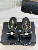 Chanel Thick Bottom Slipper Sandals Shoes - Image 4