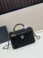 Chanel 24K Diamond Handle Box Bag 2878 - Image 3