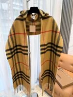 Burberry Classic Check Hooded Scarf Wrap