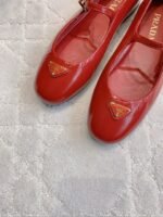 Prada Mesh Triangle Label Mary Jane Casual Shoes - Image 5