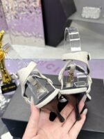 Saint Laurent YSL Classic Clip Toe  Sandals Slipper Heels Shoes - Image 8