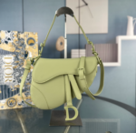 Dior Saddle Bag Matte Leather Shoulder Bag - Image 7