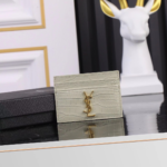 Saint Laurent YSL Crocodile Print Card Bags - Image 3