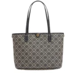 Tory Burch Small T Monogram cotton zip tote bag
