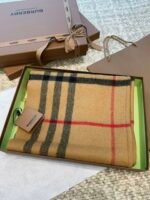 Burberry Classic Check Hooded Scarf Wrap - Image 5
