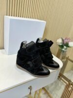 Isabel Marant Invisible 7cm Heel - Full Leather Color-Block Imported Material - Image 2