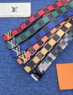 Louis Vuitton LV Leather Belts 1:1 Mirror Version - Image 6
