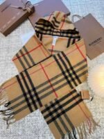 Burberry Classic Check Hooded Scarf Wrap - Image 2