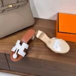 Hermes Slipper Sandals Heels Shoes - Image 9