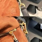 LOEWE Suede Puzzle Bag - Image 8