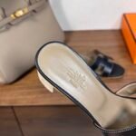 Hermes Slipper Sandals Heels Shoes - Image 7