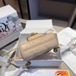 Dior Caro Leather Backpack 10A - Image 9