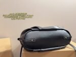 Prada Wrinkled Leather Motorcycle Tote Bag - Image 15