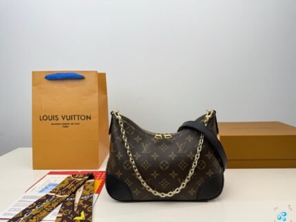 LV Vintage Croissant Bag | Strap+Chain Shoulder/Crossbody