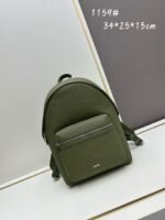 Dior 1158 Gravity Black Leather Backpack Fall Winter 10A - Image 4