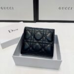 Dior CD Logo Snap Closure Wallet - Image 2
