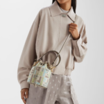 FENDI Fendi Iconic embossed FF pattern Bucket Bpattern Bucket Bag Shoulder Handbag  8BS093-AUPI-F1SKI - Image 4