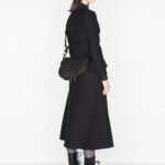 Dior Saddle Bag Matte Leather Shoulder Bag - Image 4