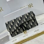 Dior Saddle Chain Wallet - Image 5