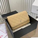 Chanel  WOC Quilted Caviar Shoulder Bag - Image 12