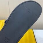 Fendi Old Flower Half Drag Strap FF Baguette Decorative Buckle Sandals Slipper - Image 9