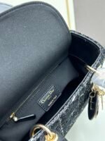 Dior 2013 Three-Compartment Cannage Stitch Adjustable Crossbody Bag - Image 10