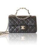 Chanel   bag with handle and flap bags