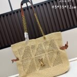 ​​YSL ICARE Raffia Tote Bag 2025-1