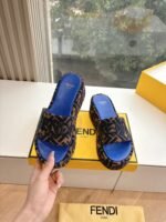 Fendi Thick Bottom Slipper Sandals Shoes - Image 2