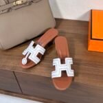 Hermes Slipper Sandals Heels Shoes - Image 3