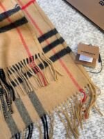 Burberry Classic Check Hooded Scarf Wrap - Image 7