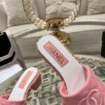 Chanel Slipper Sandals Heels Shoes - Image 7