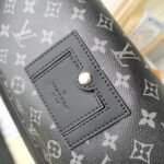 Louis Vuitton LV Messenger Voyager Monogram Eclipse PM Black - Image 6