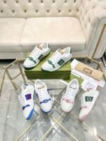 Gucci Screener GG Casual Sneakers Shoes - Image 9