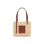 Loewe Basket Woven Square Tote Bag Handbag