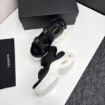 Chanel Velcro Beach Sandals - Image 10