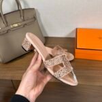 Hermes Slipper Sandals Heels Shoes - Image 6