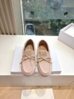 Dior Shoes Chanristian Dior Logo Buckle Flat Loafers Casual Slipper Shoes - Image 5
