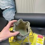 FENDI Fendi Iconic embossed FF pattern Bucket Bpattern Bucket Bag Shoulder Handbag  8BS093-AUPI-F1SKI - Image 9