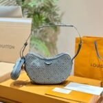 Louis Vuitton Denim Shoulder Bag Shoulder Bag Handbag