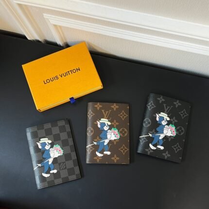 Louis Vuitton Leather Passport Cover
