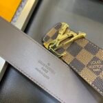 Louis Vuitton LV Leather Belts 1:1 Mirror Version - Image 5