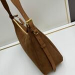 Prada Aimée medium suede shoulder bag 10A quality 1BC228 - Image 8